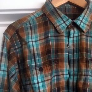 Patagonia plaid shirt